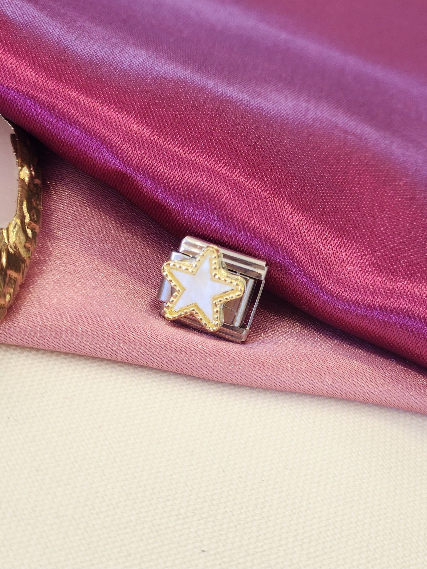 Charm estrella blanca #1