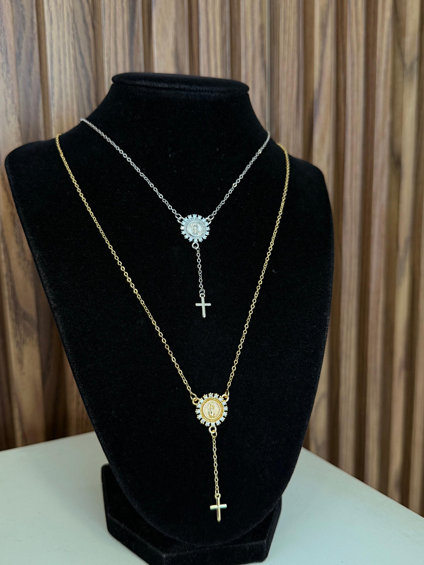 Collar Rosario redondo
