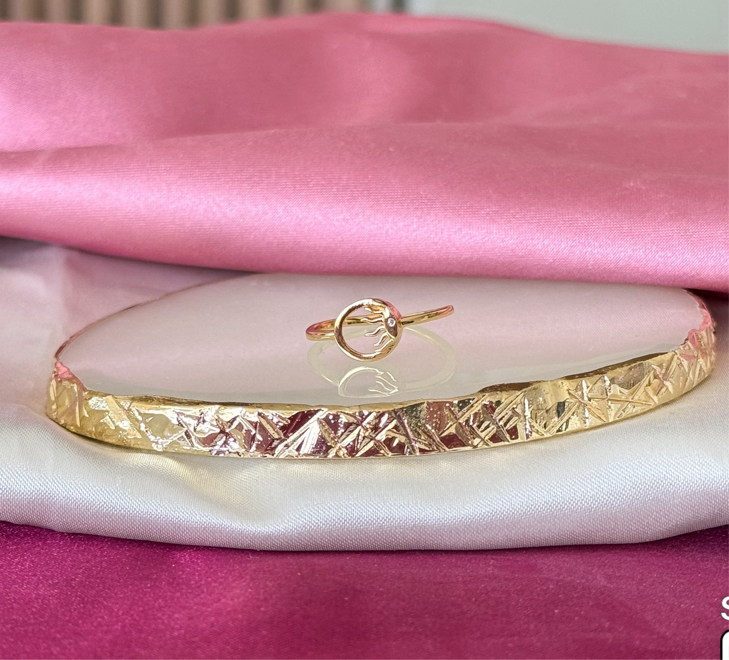 Anillo circulo sol #209B
