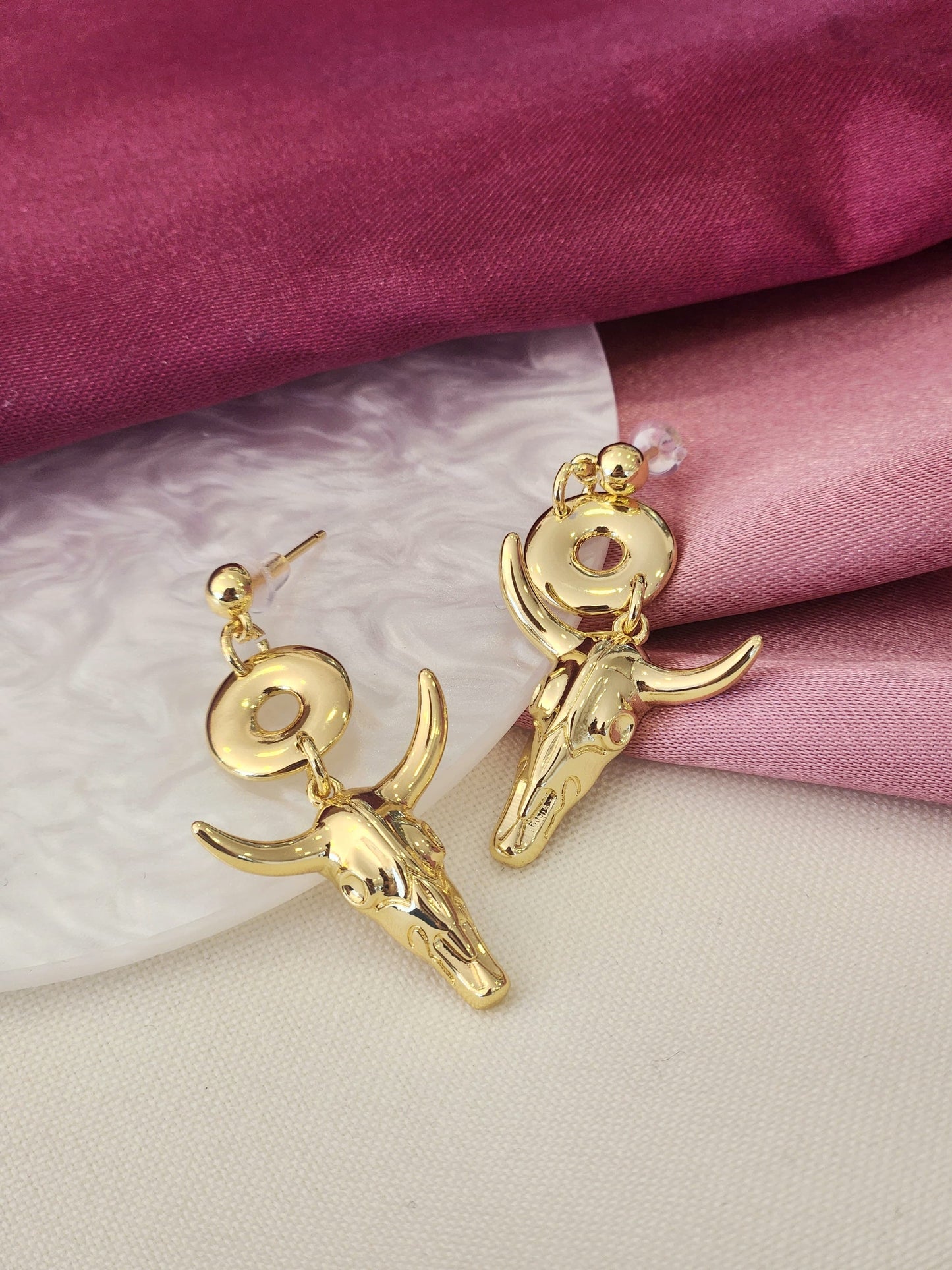 Aretes toro circulos #220