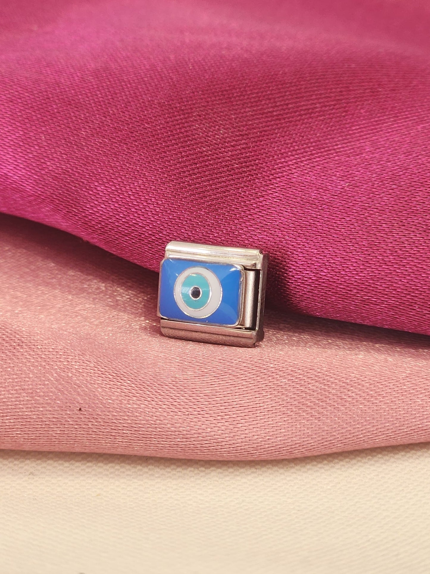 Charm ojo azul aqua #14