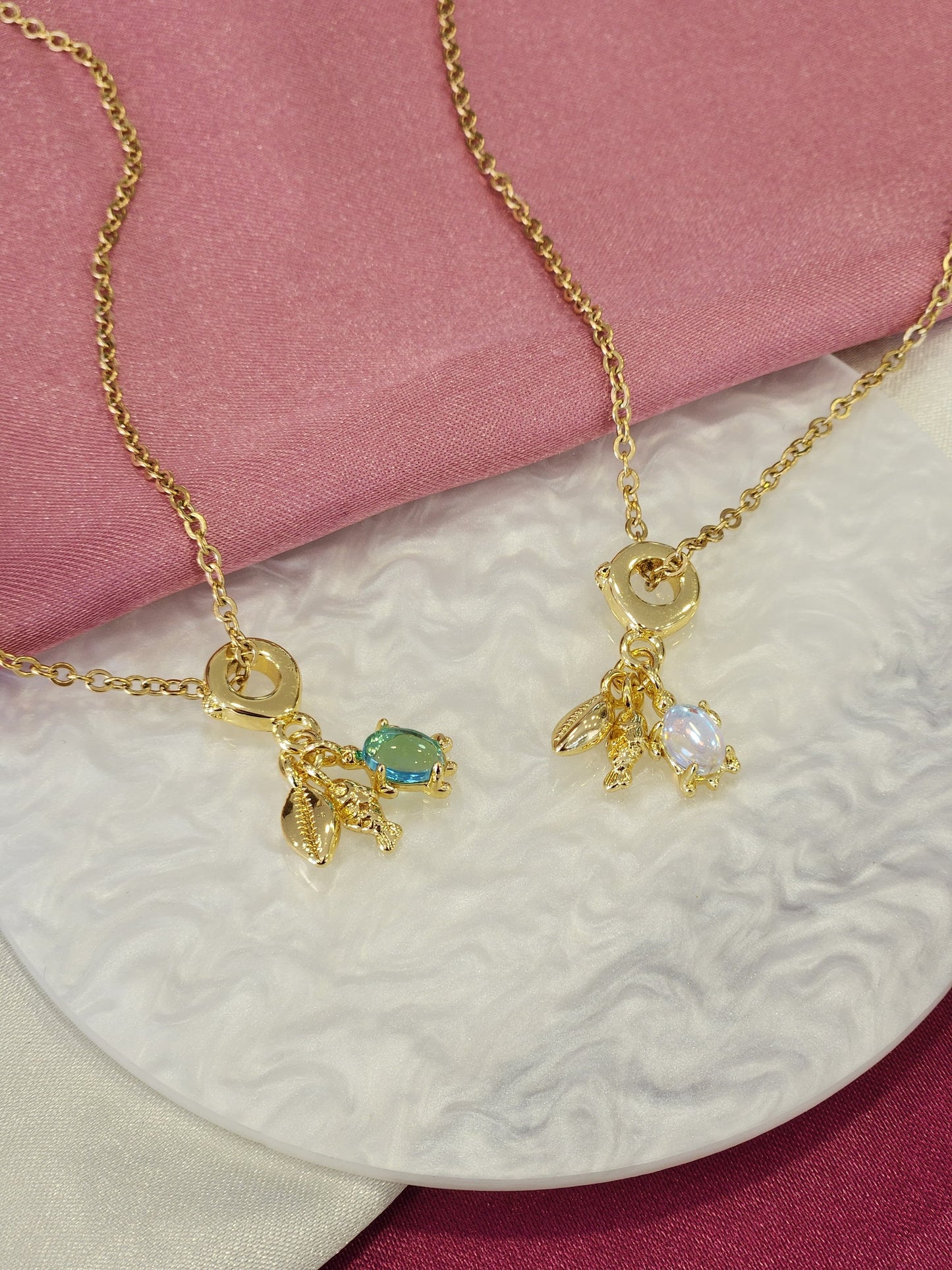 Collar mar tortuga #B4.6