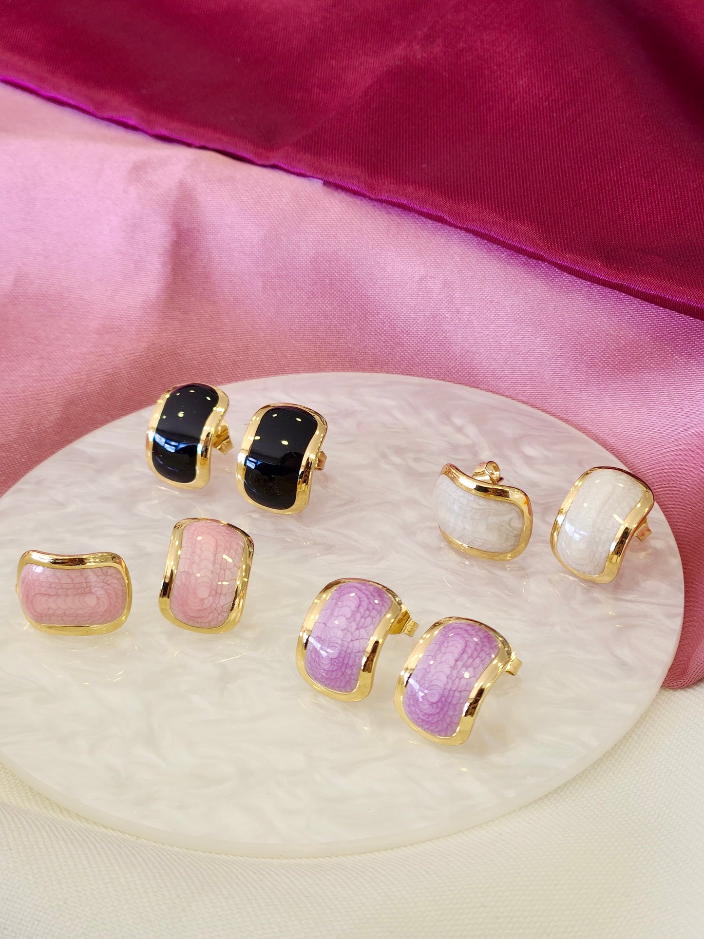 Aretes curveados pequeños