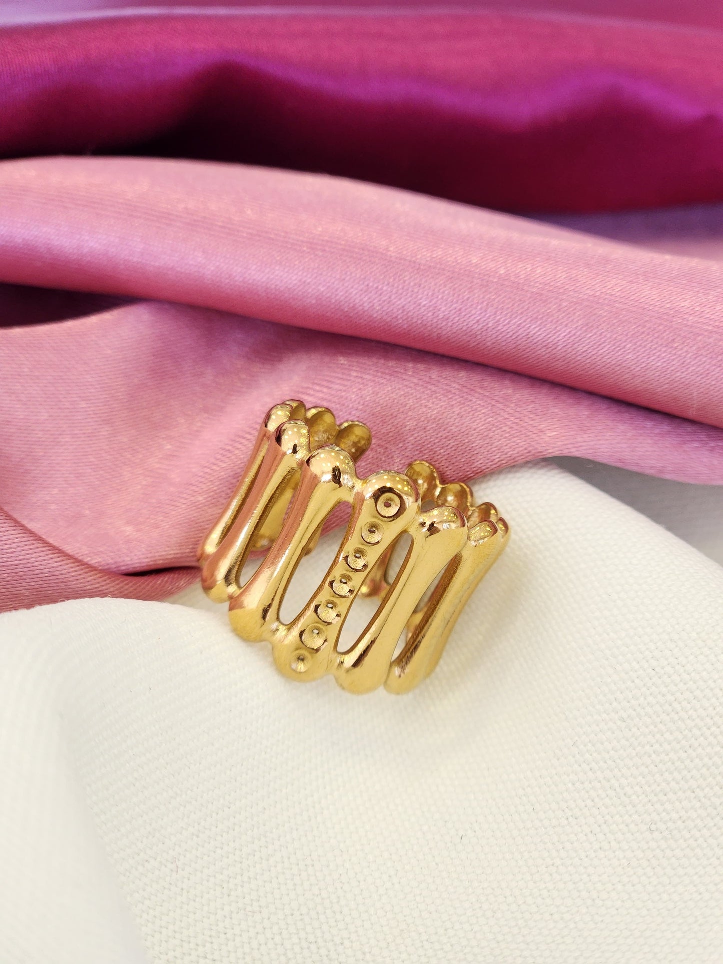 Anillo barras irregulares