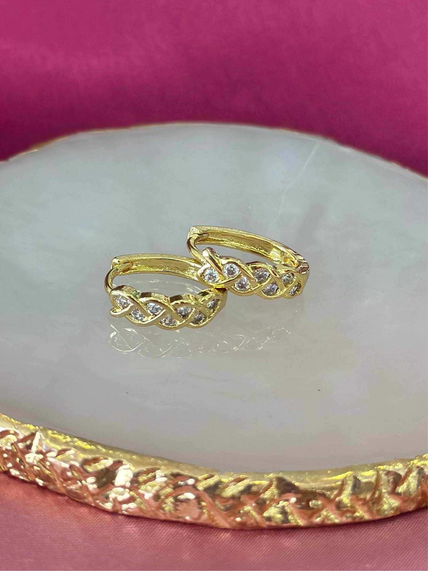 Aretes trenzados #C131