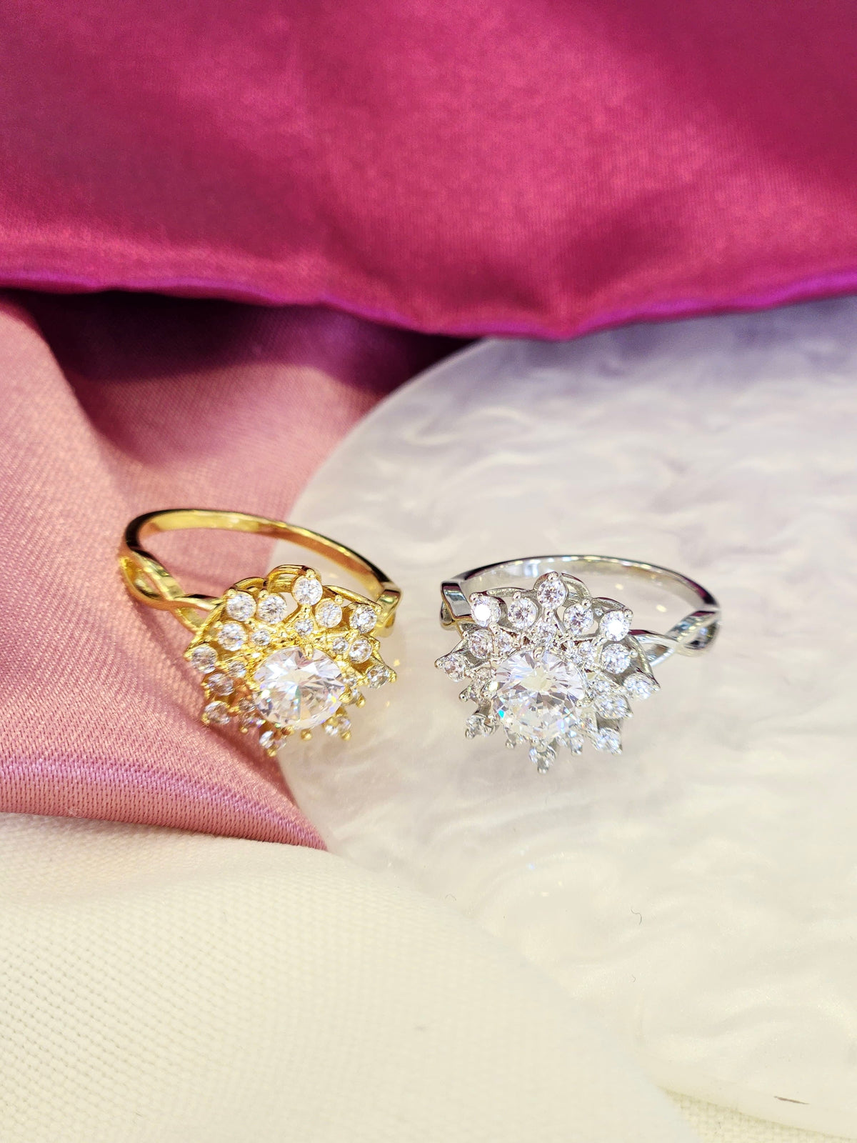 Anillo flor bloom