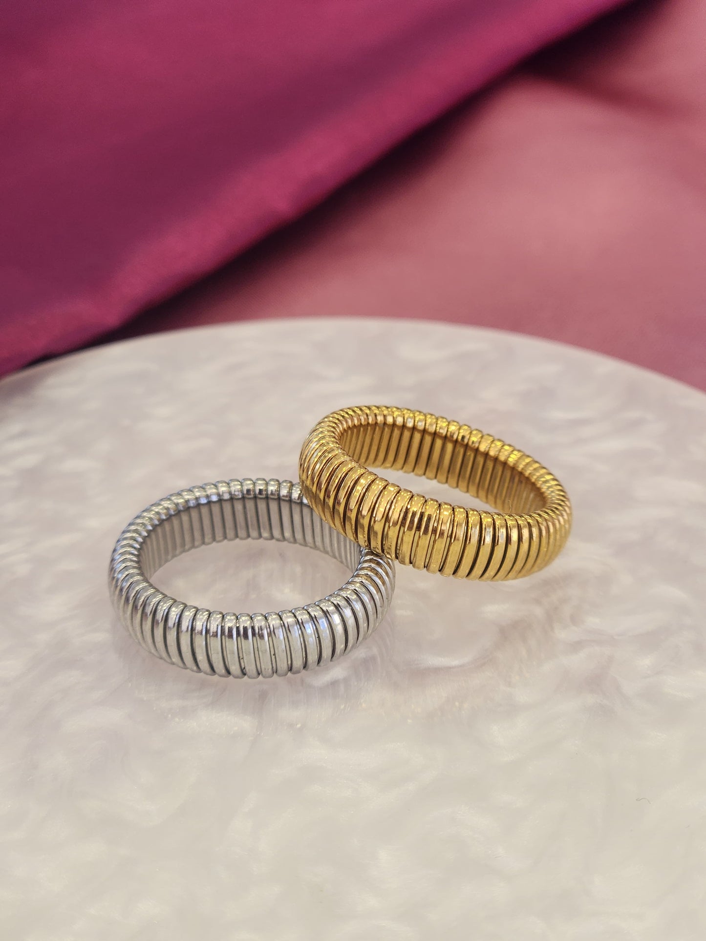 Anillos lineas #C199
