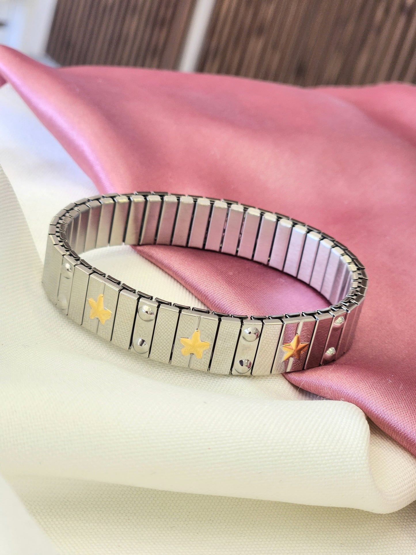 Pulsera dos puntos estrellas #K11