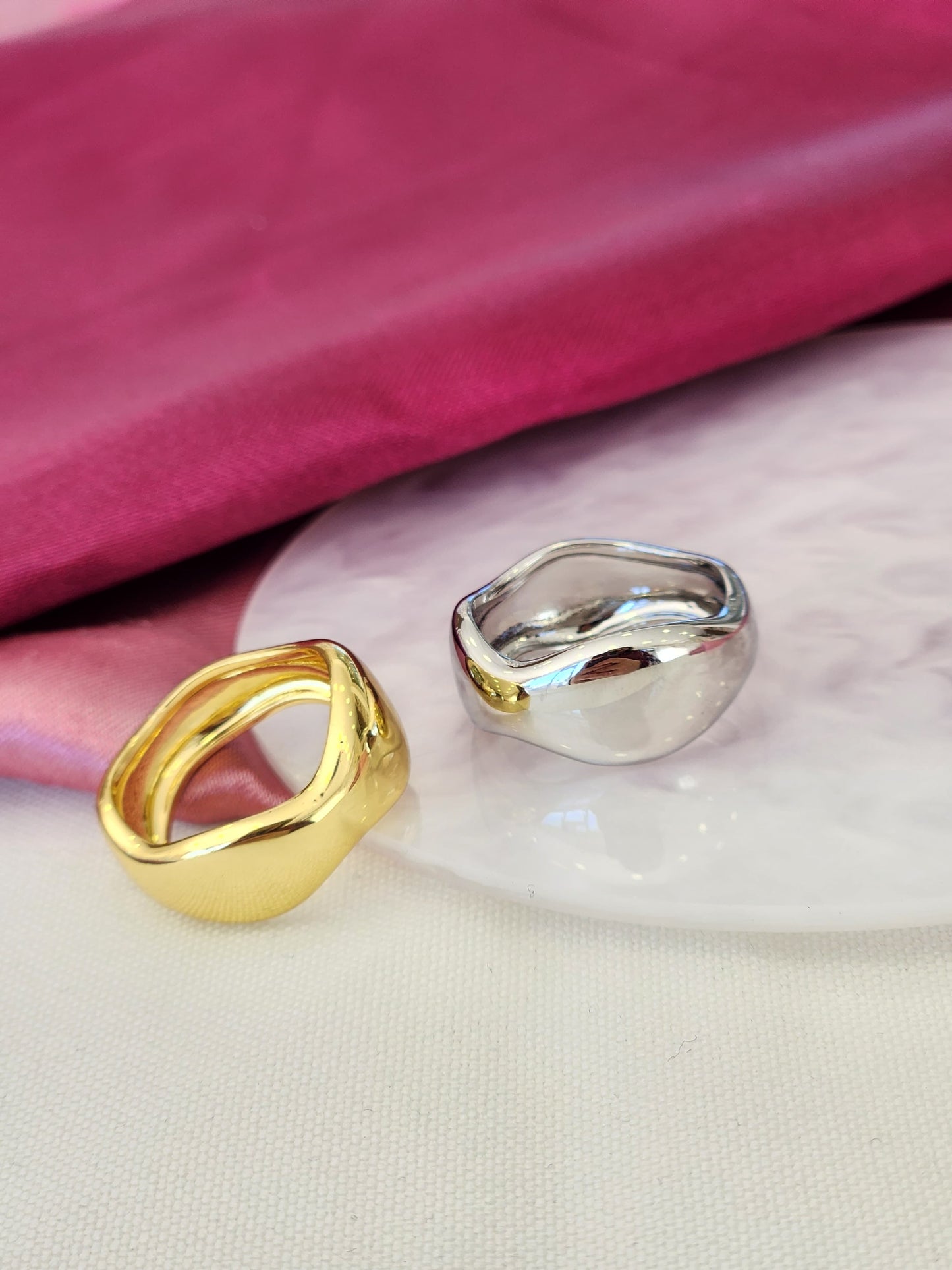 Anillo solido irregular #B0.4