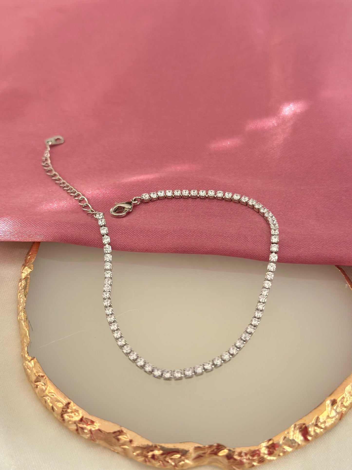 Pulsera brillos zirconia cristal #25