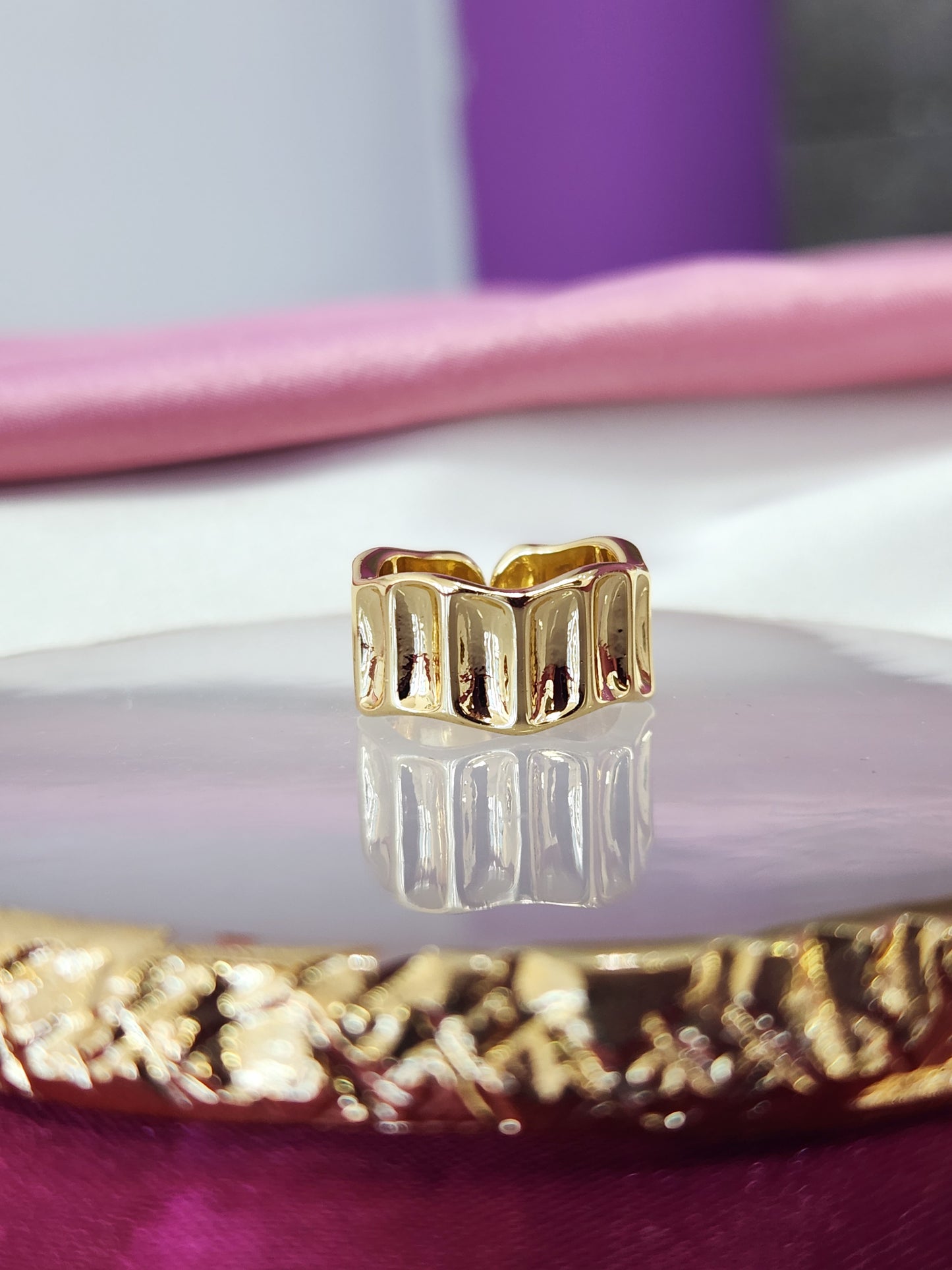 Anillo lineas verticales #218A