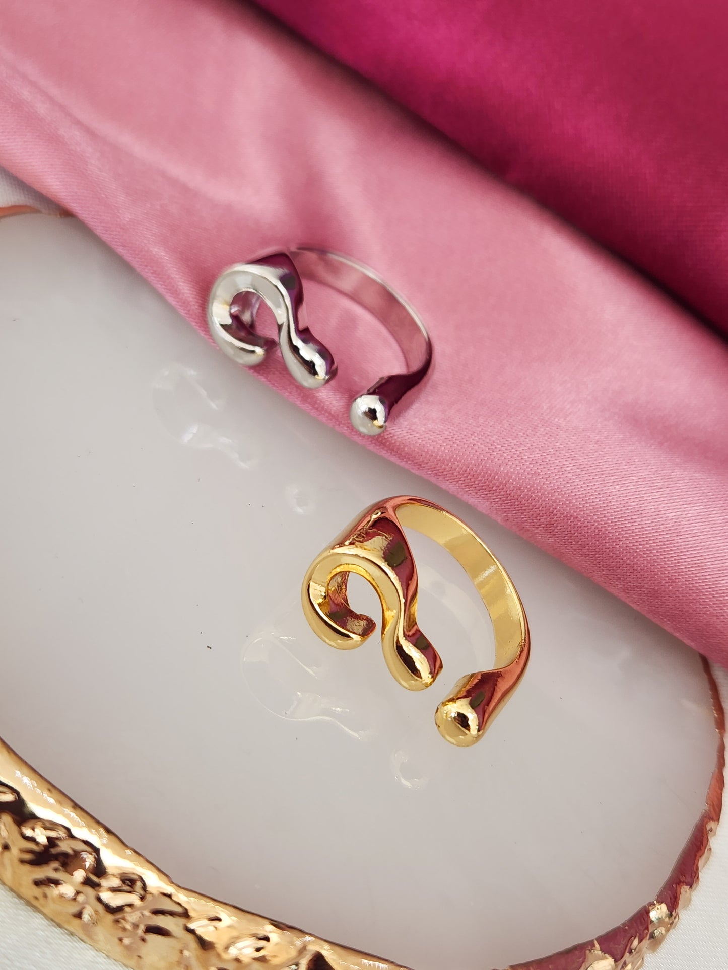 Anillo signo interrogacion #122E