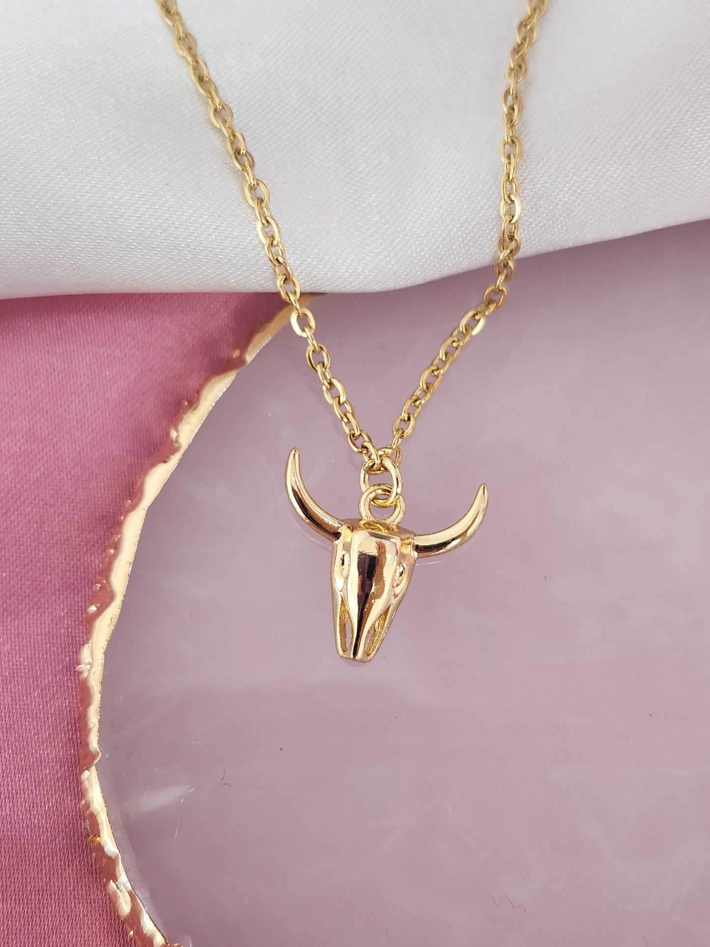 Collar toro liso #K