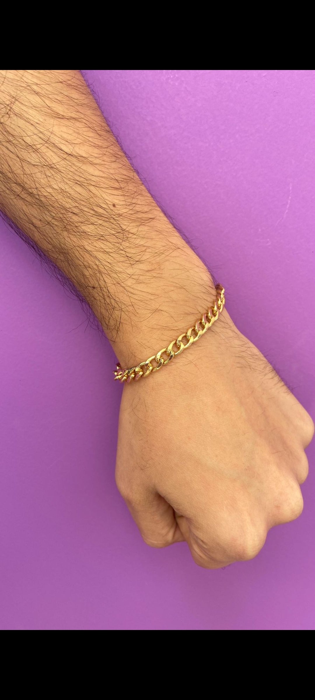 Pulsera caballero cadena gruesa #M20.1