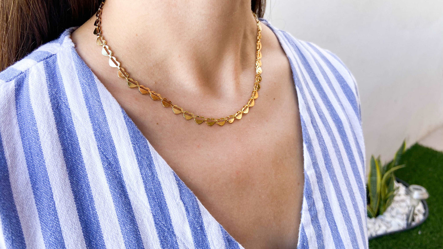 Choker corazon estilo 2