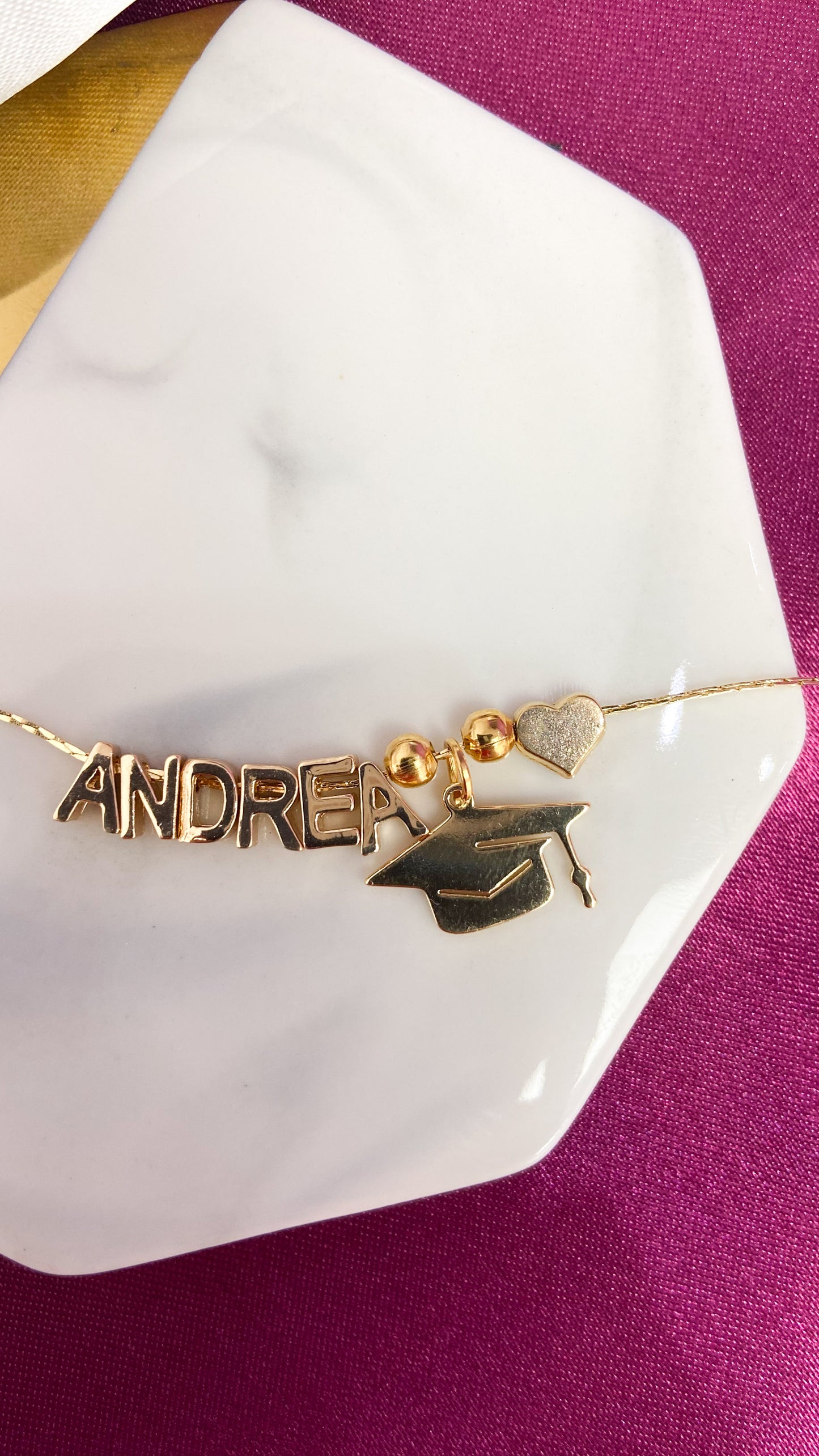 Collar graduacion #i personalizada