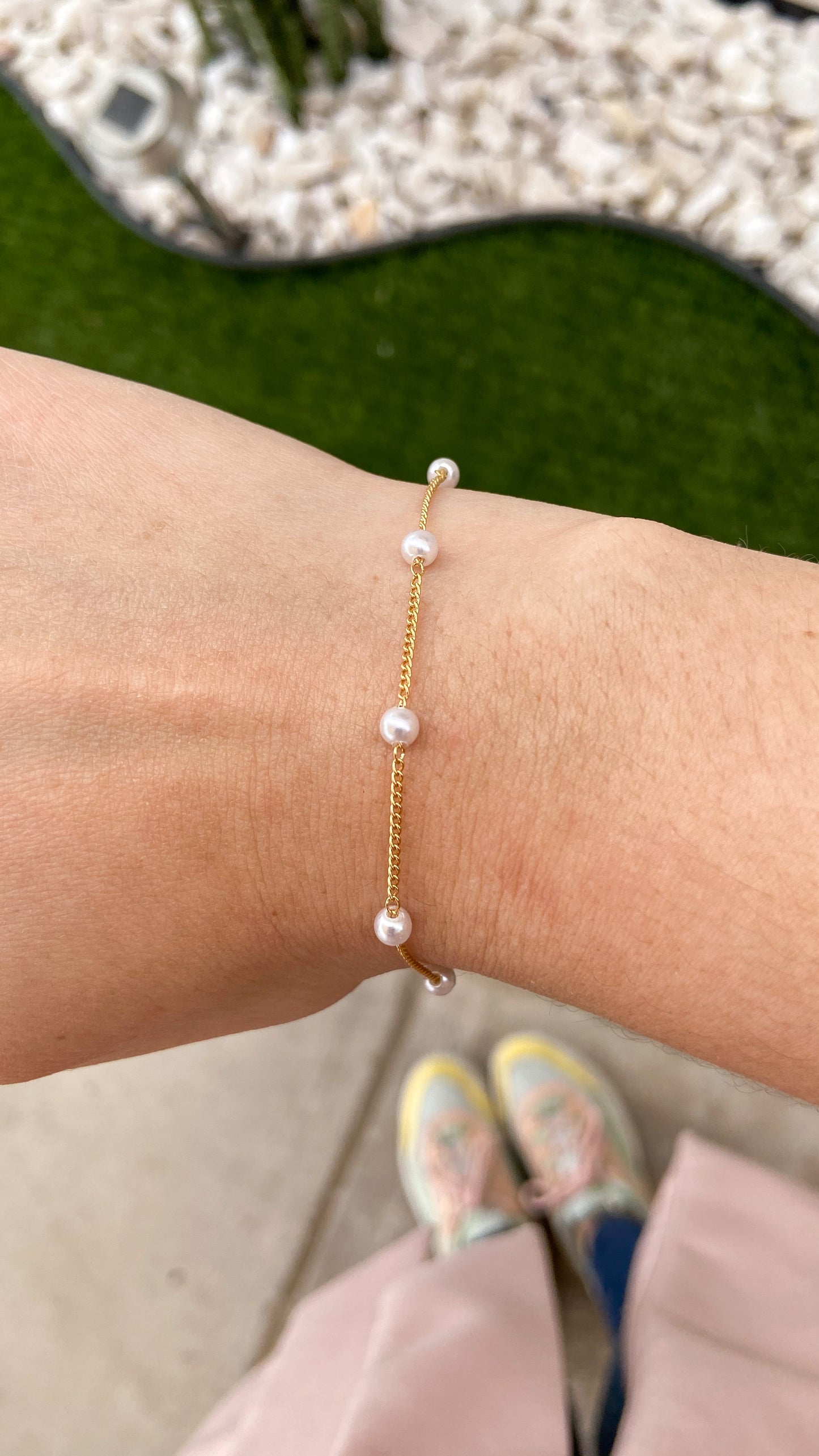 Pulsera perlas #M11