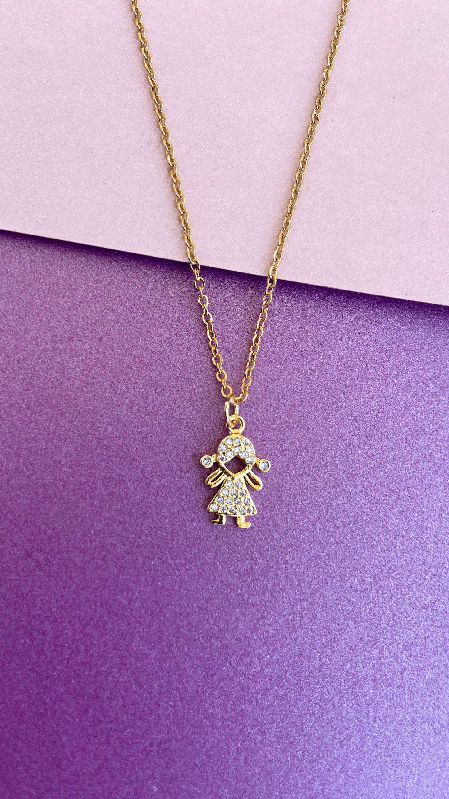 Collar niña Zirconia #T