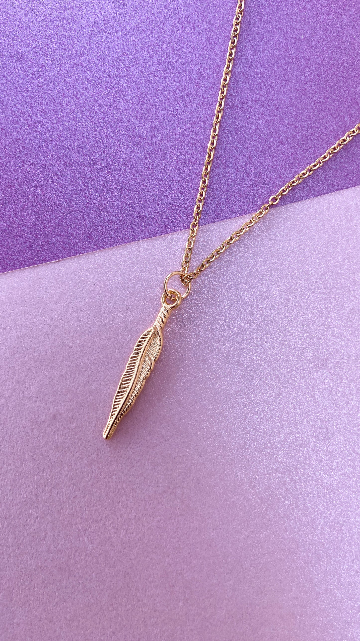 Collar Hoja Delgada #E