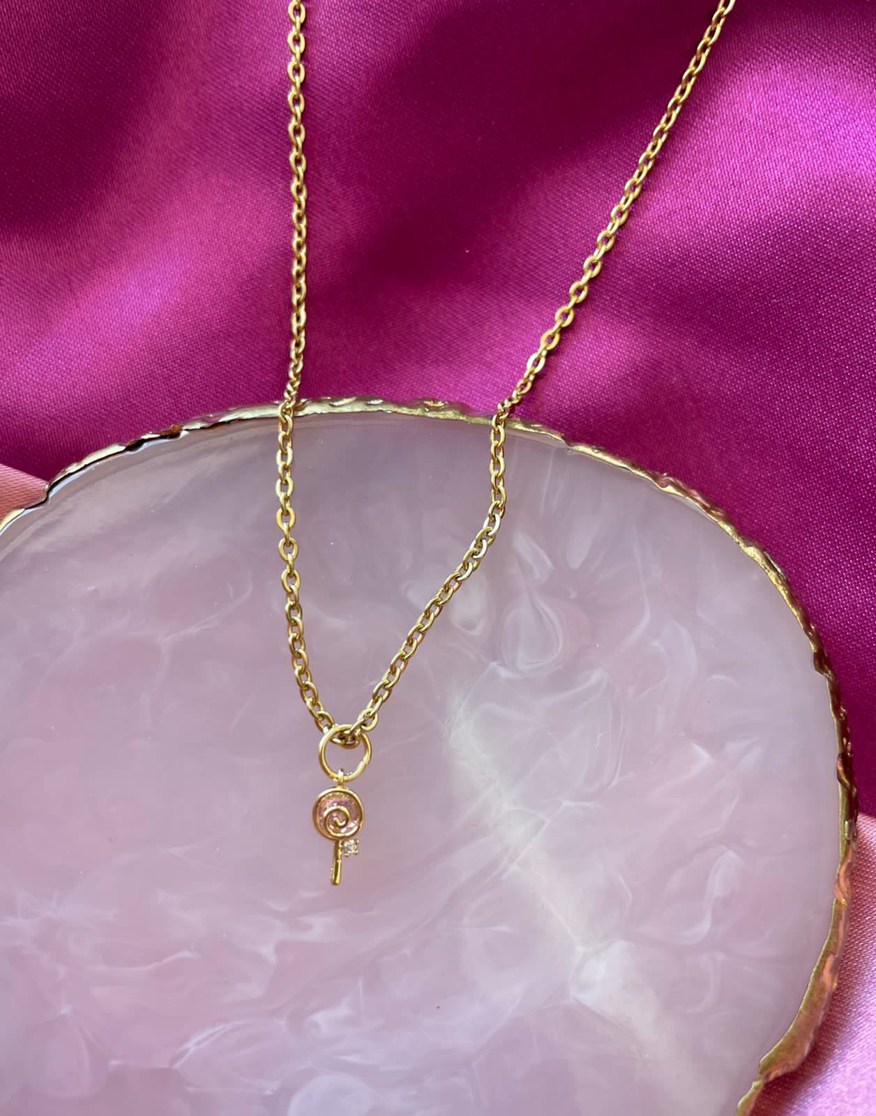 Collar paleta espiral #R