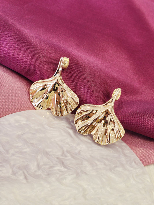 Aretes hoja simétrica #G29