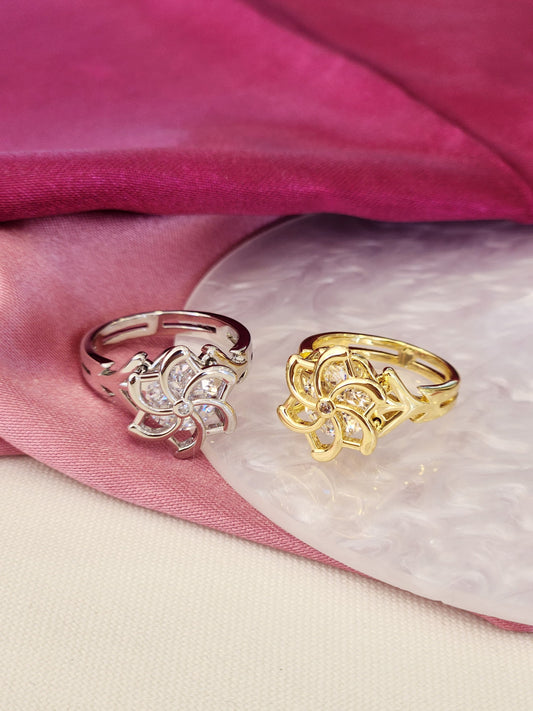 Anillo flor reguilete #198