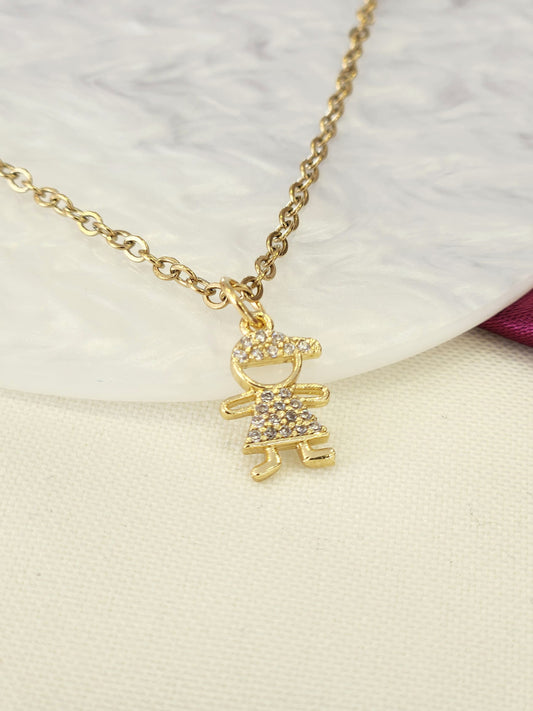 Collar niño Zirconia #T