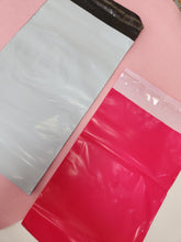 Cargar imagen en el visor de la galería, Bolsas de envio rosa/blanca
