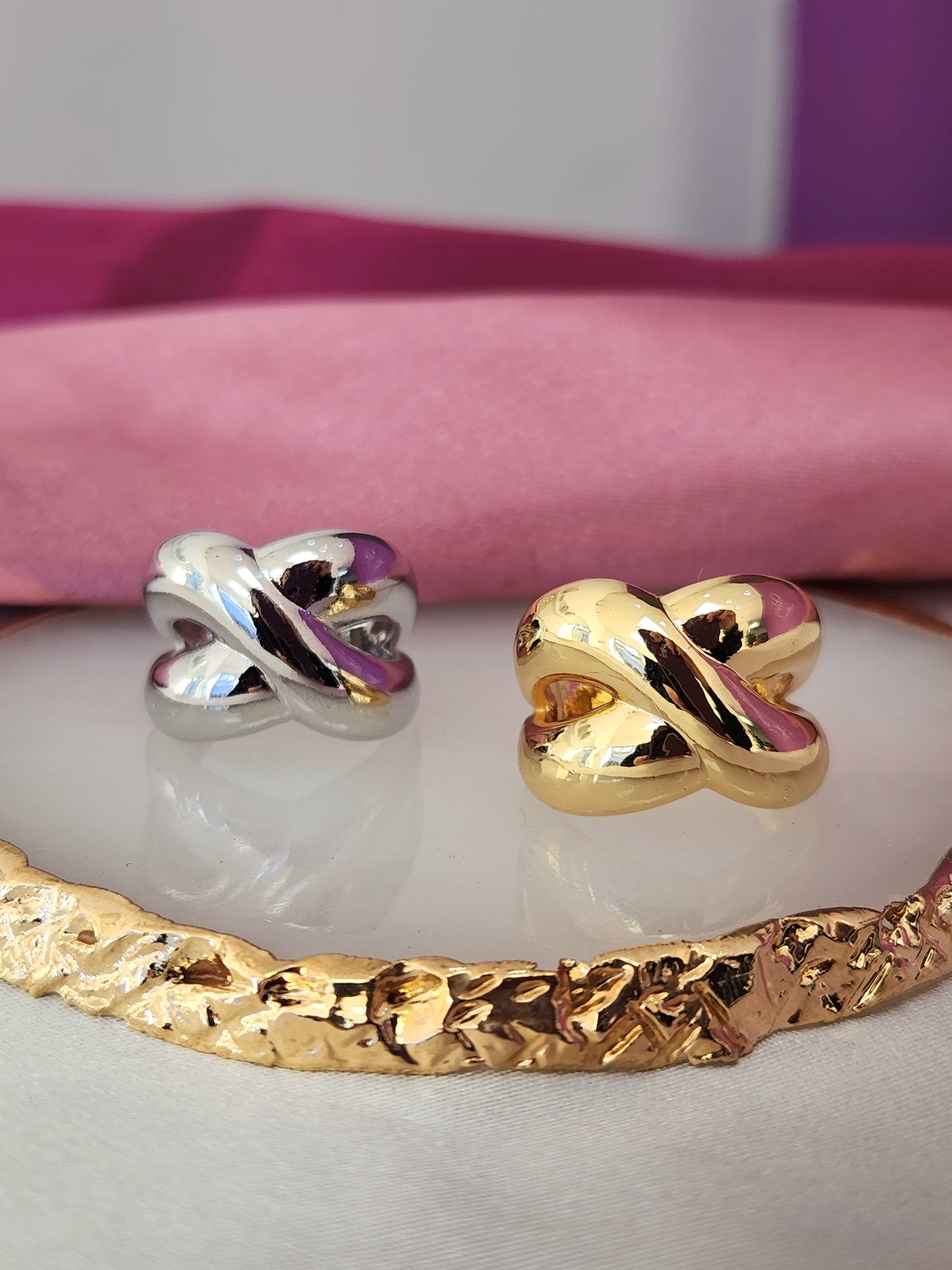 Anillo X grueso