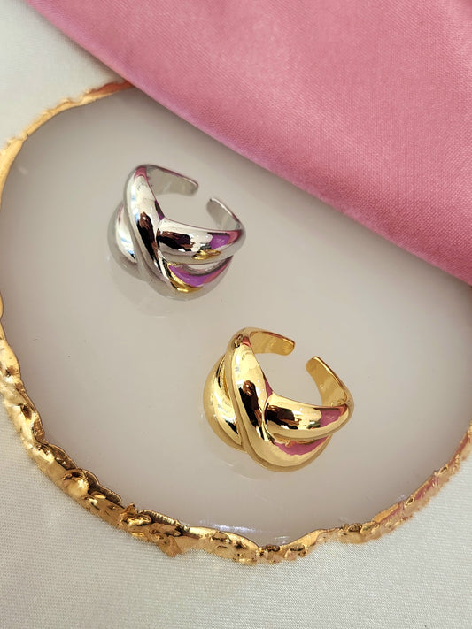 Anillo X grueso