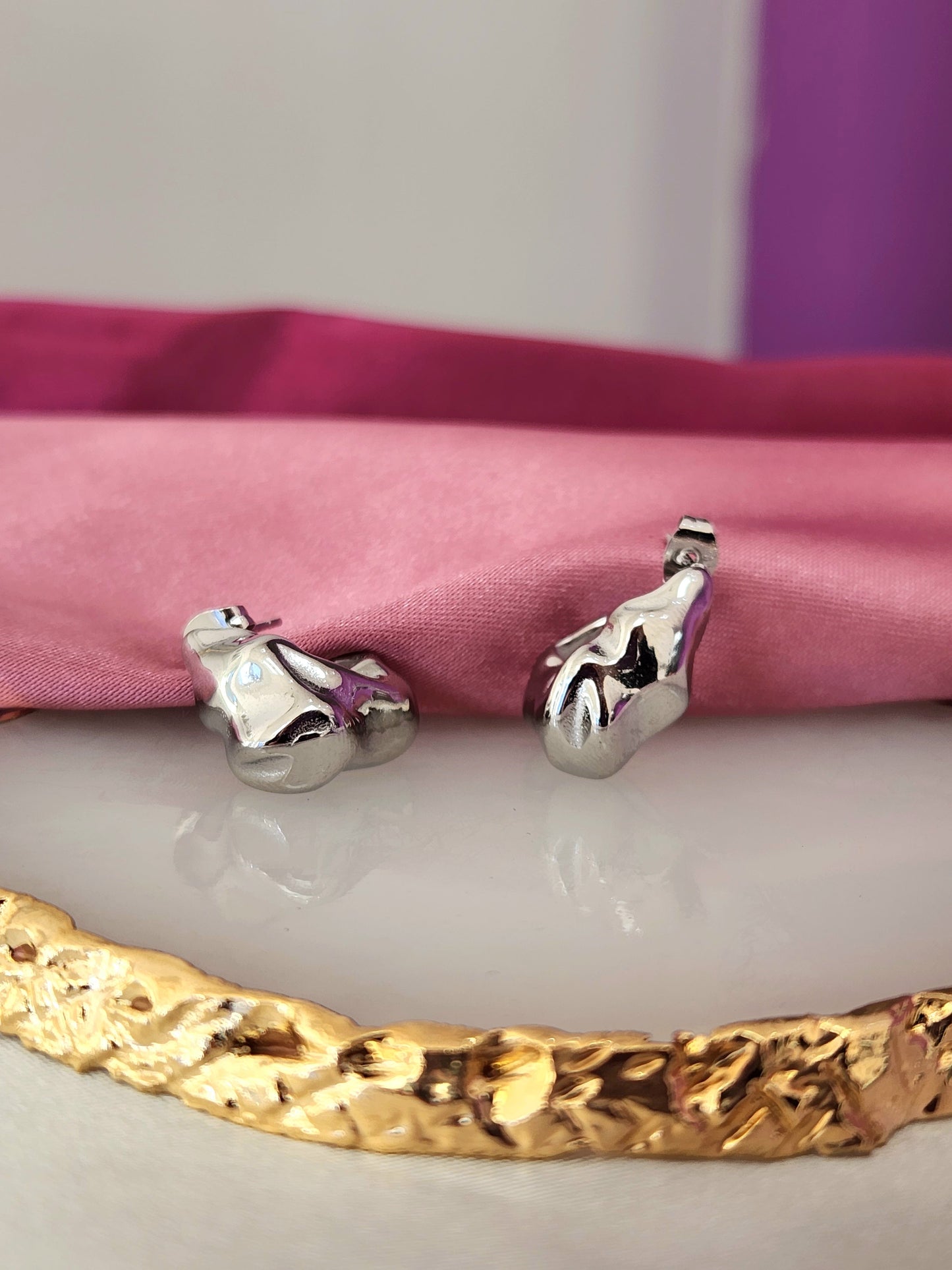 Aretes irregulares solidos #210