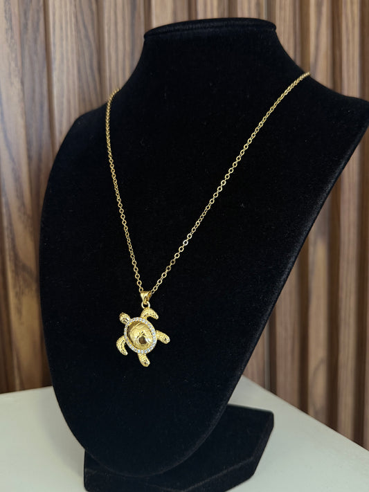 Collar tortuga lado #T