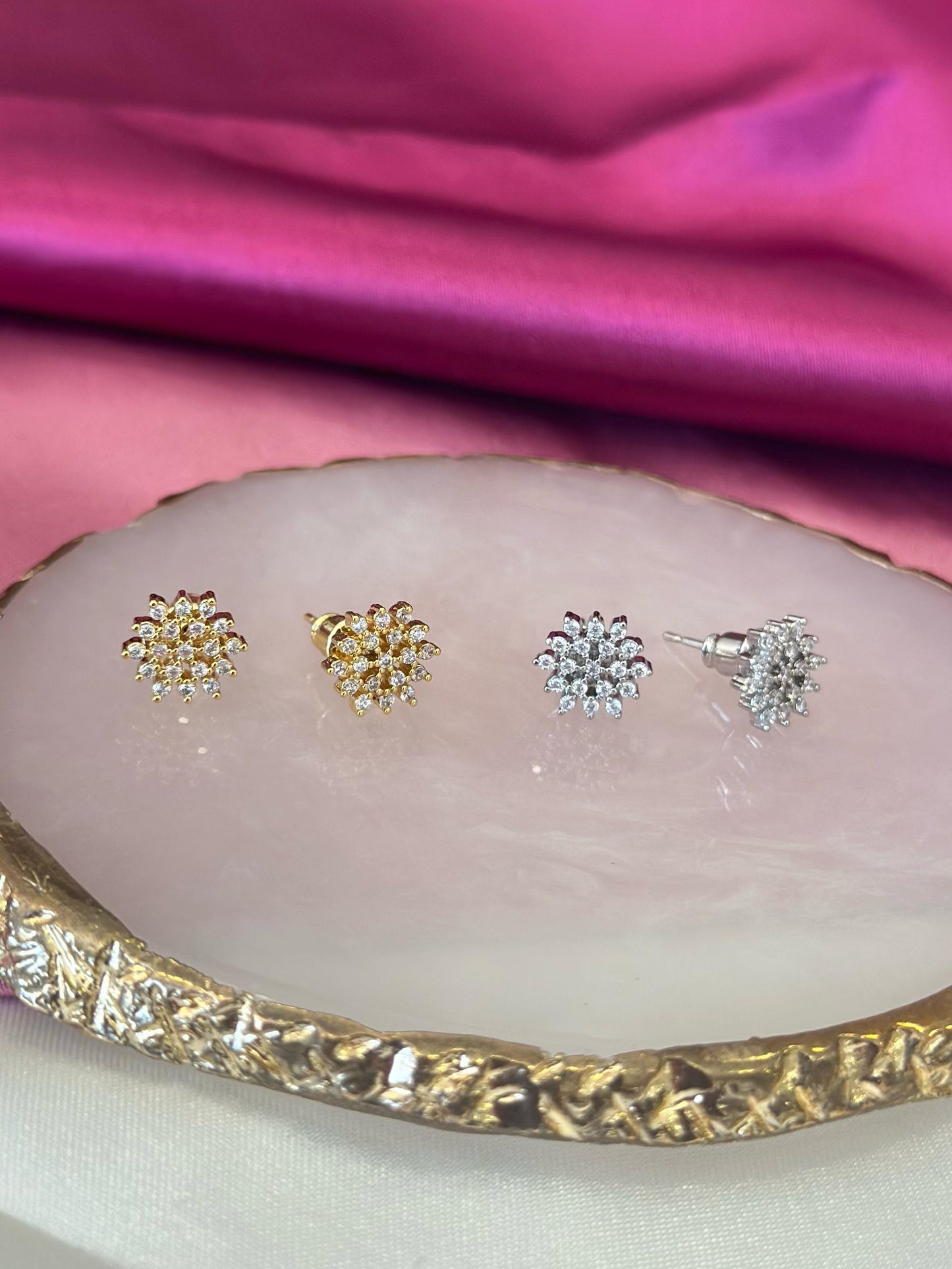 Aretes copo de nieve #160