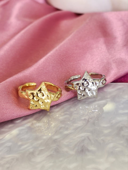 Anillo estrella rocosa #191