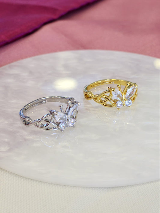 Anillo gran mariposa #235