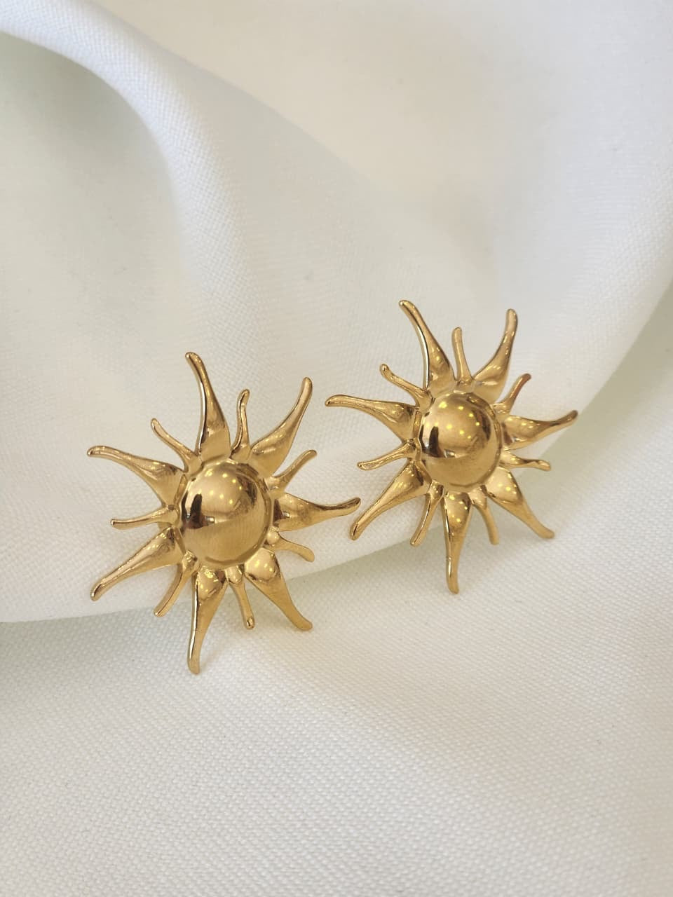 Aretes sol grandes #F40