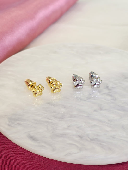 Aretes huella mini #A9