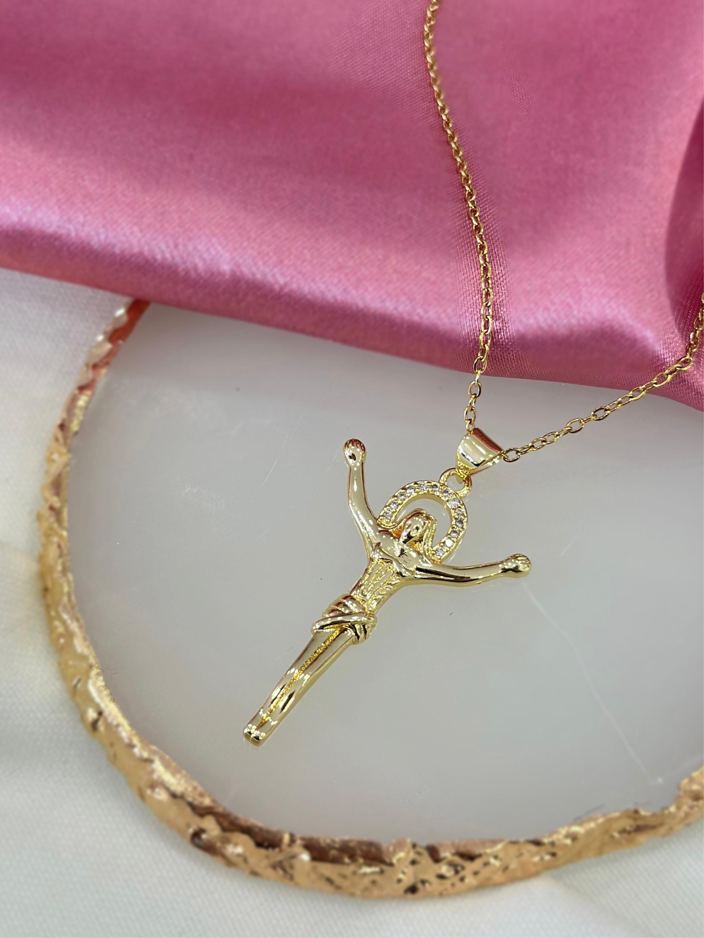 Collar cristo #GG