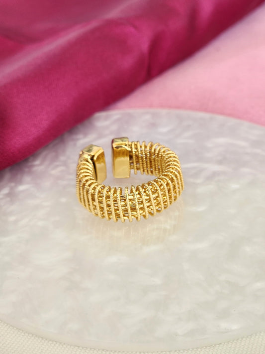 Anillo malla chunky #E18
