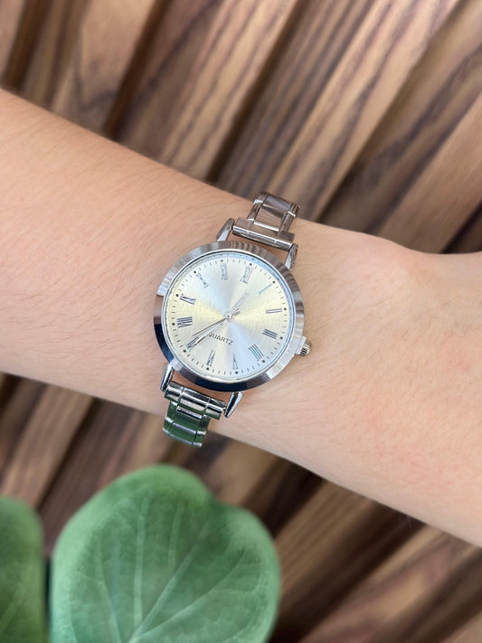 Reloj romanos redondo claro #G34
