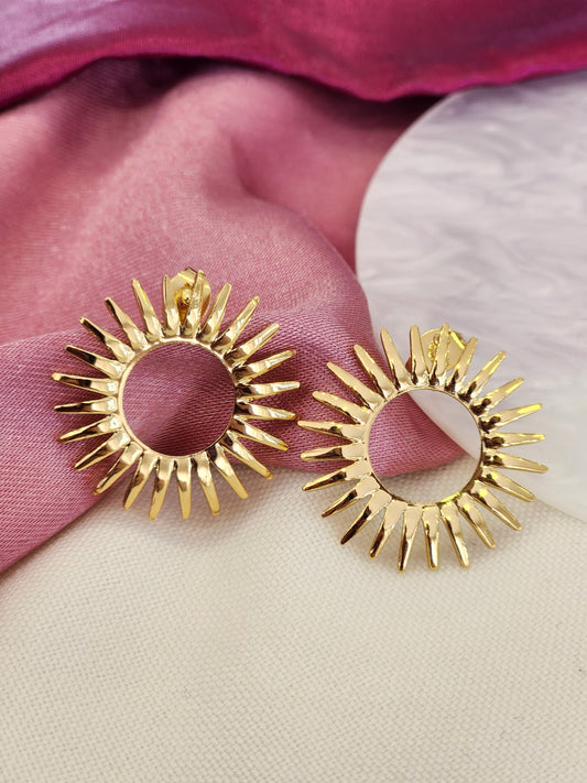 Aretes sol rayos #L7