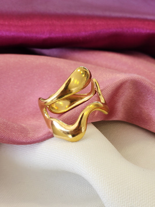 Anillo ondas irregular