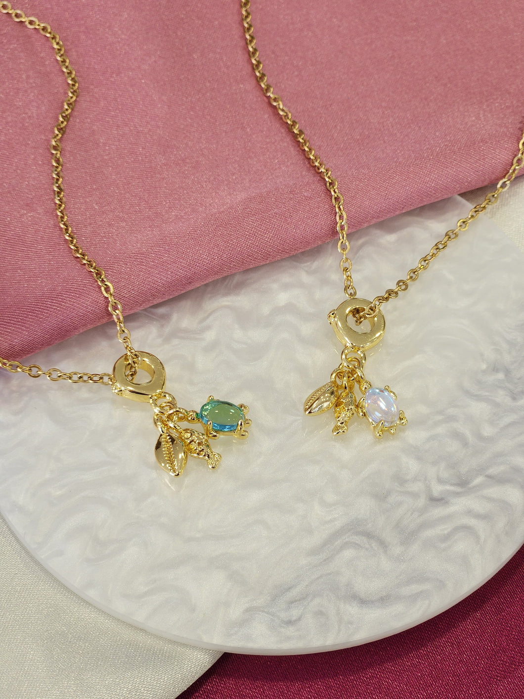 Collar mar tortuga #B4.6