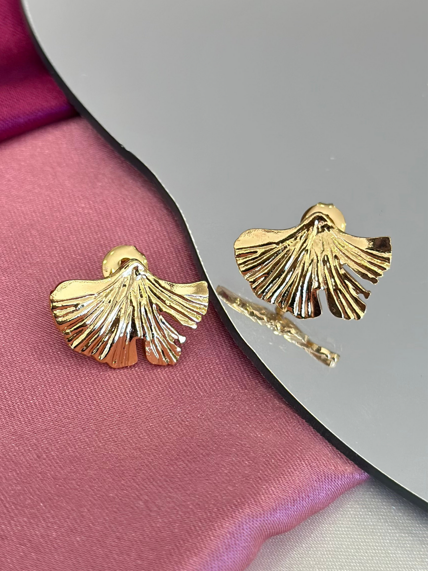 Aretes abanico pequeños #C141