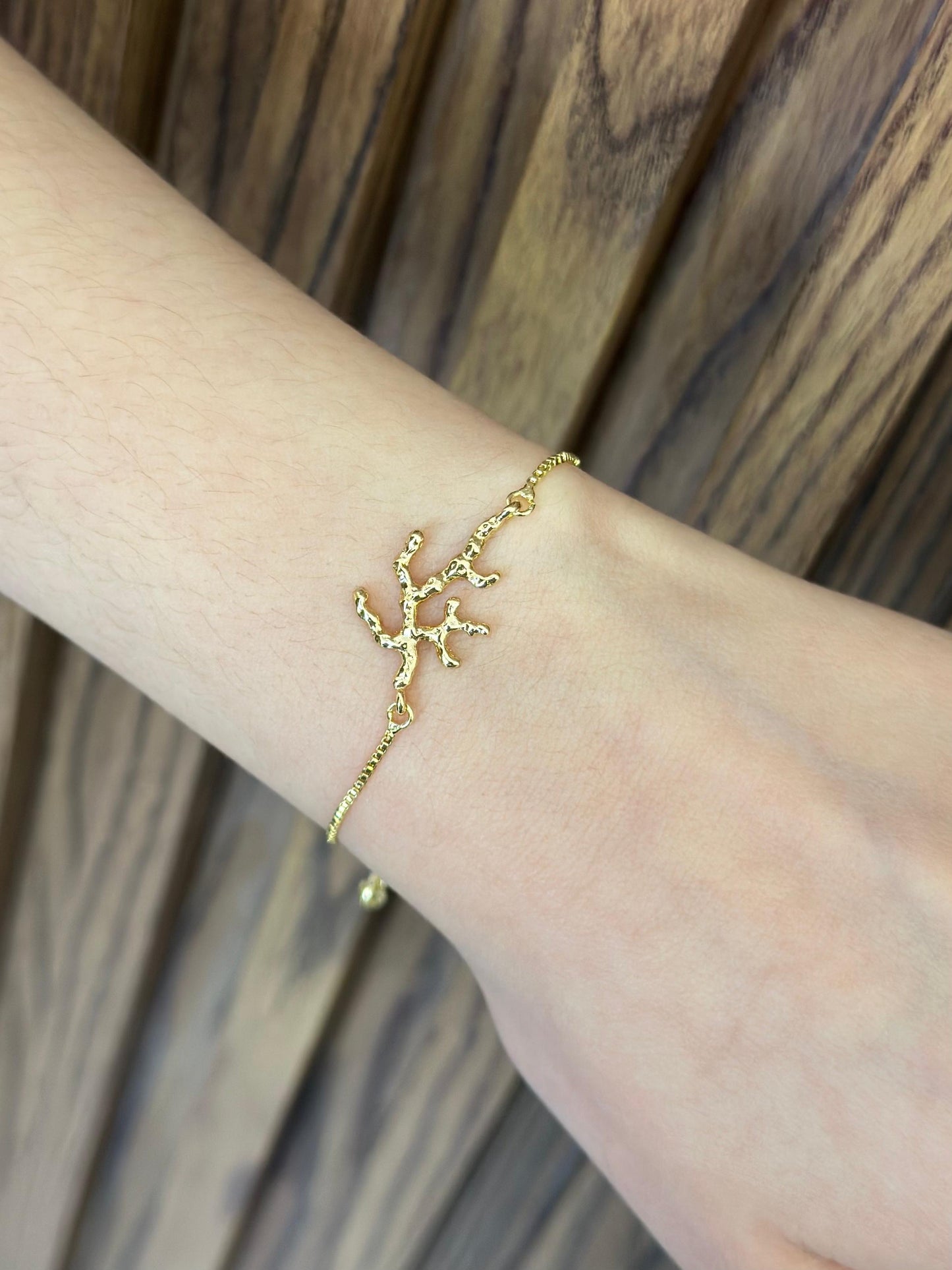 Pulsera coral #JJ