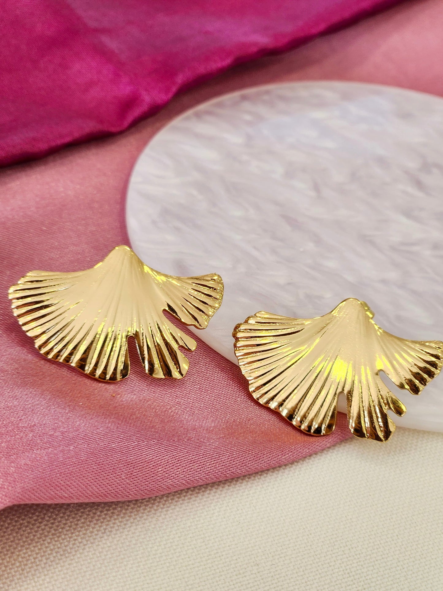 Aretes abanico abierto #L54