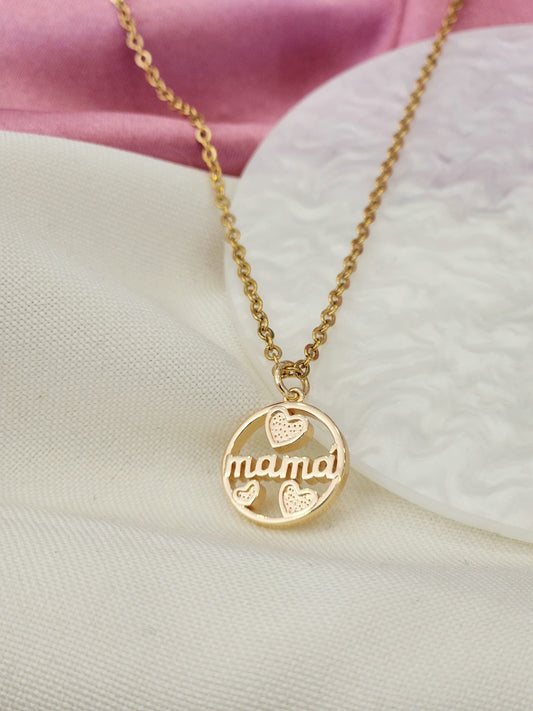 Collar mama hueco corazones #3