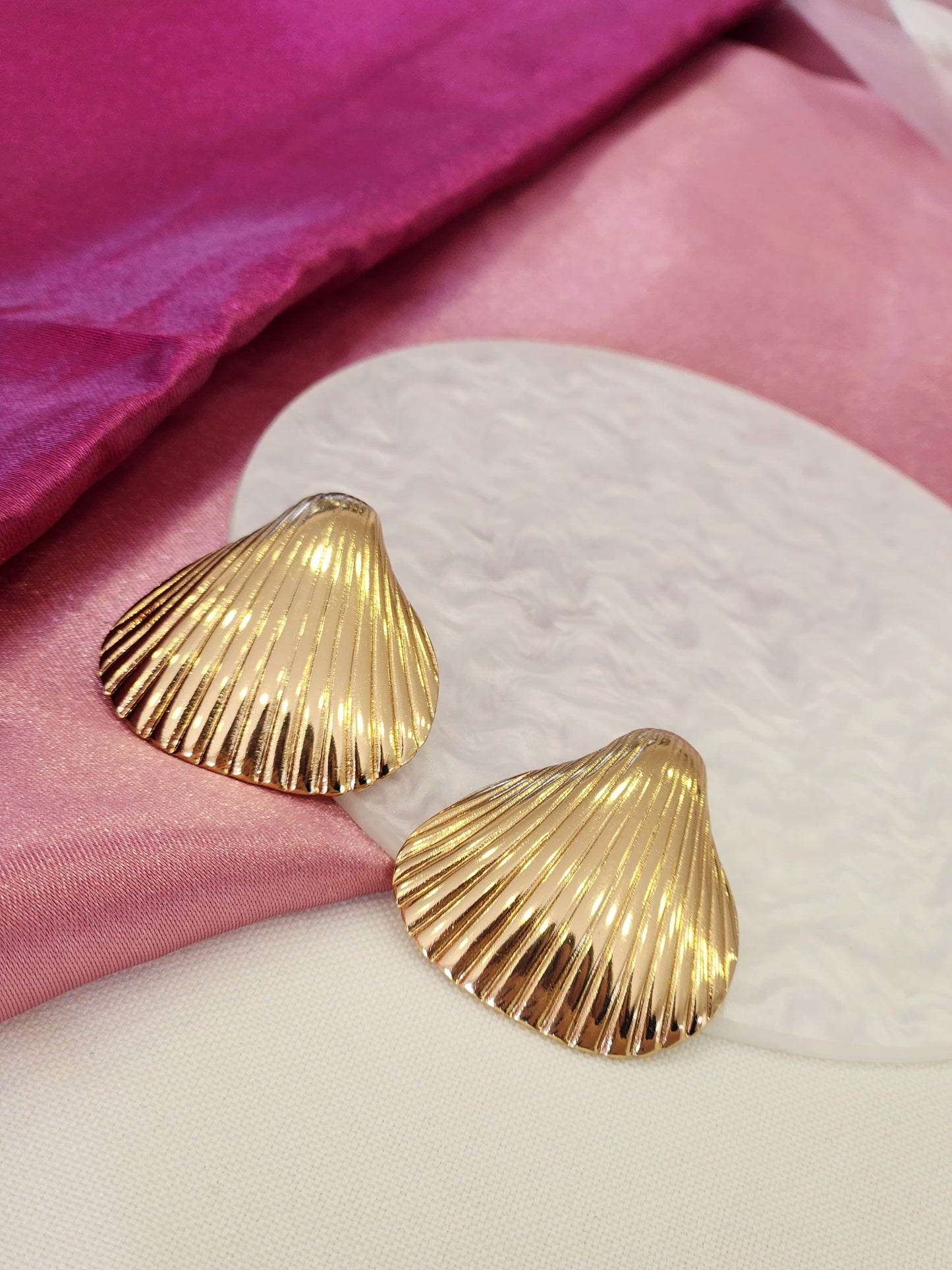 Aretes concha estilo 2 #E21