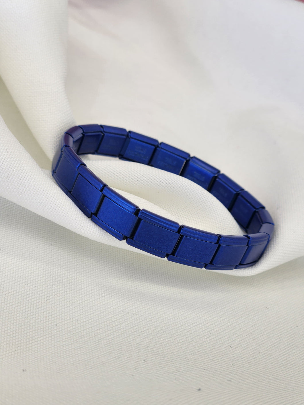 Pulsera azul italiana #6