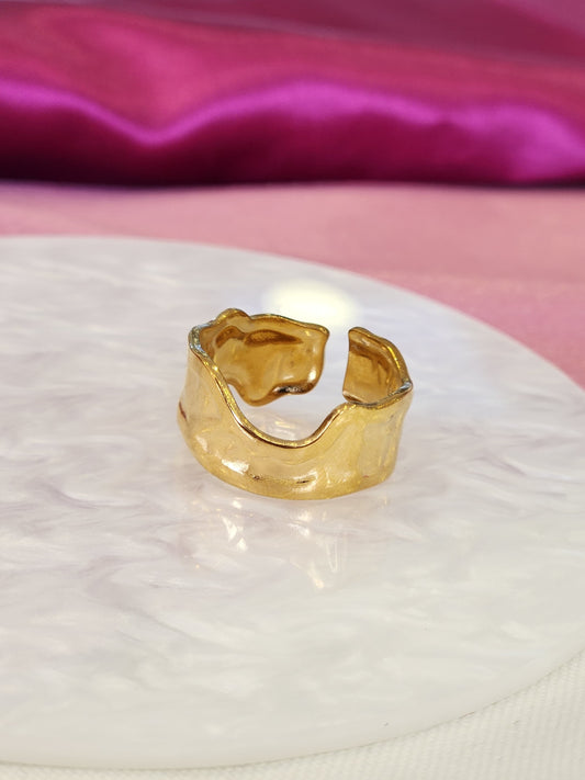 Anillo bordes irregulares